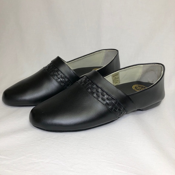 mens leather opera slippers